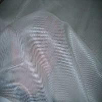 Voile de soie ecrue brode en 1 50m de l6