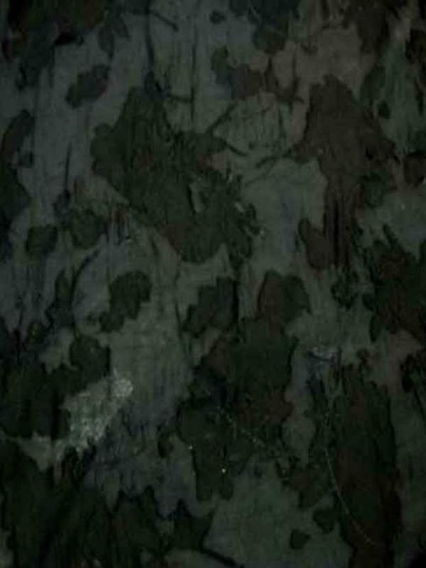 Voile noir dévoré en polyester