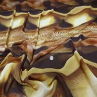 Voile polyester imprime savane