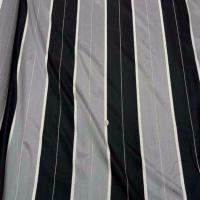 Voile taffetas gris noir legerement transparent en 3 m de largeur 0
